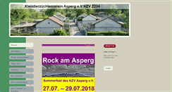 Desktop Screenshot of kzv-asperg.de